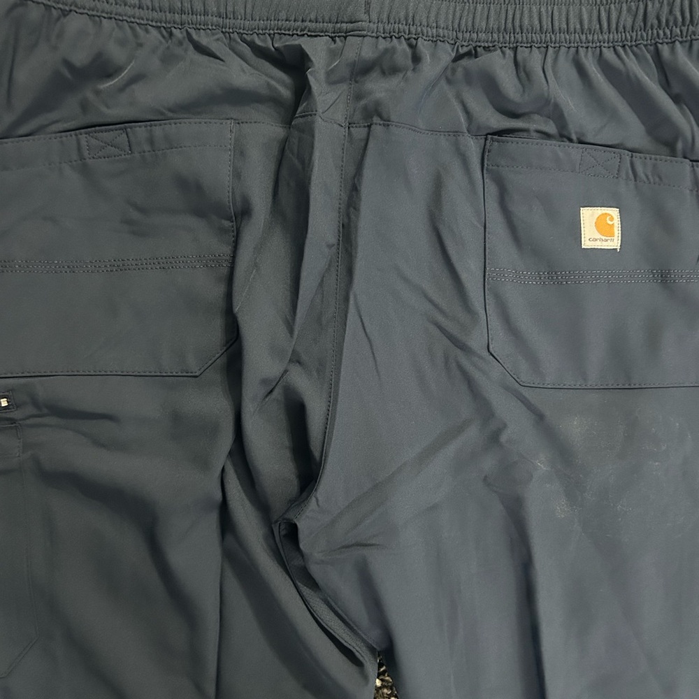 NWT Carhartt Force Modern Fit Twill Straight Leg Scrub Pants - Men's XL Short - Picture 7 of 8